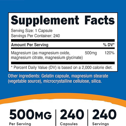 MAGNESIUM COMPLEX 240 cap