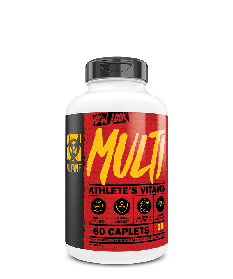 MULTIVITAMINAS MUTANT ATHLETE'S 60 CAPSULAS