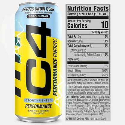 PRE-WORKOUT CELLUCOR C4 LATA 473 ml