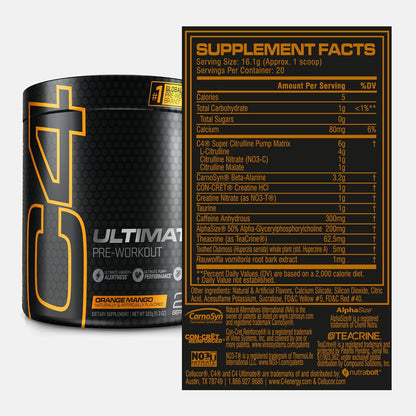 PRE-WORKOUT CELLUCOR C4 ULTIMATE