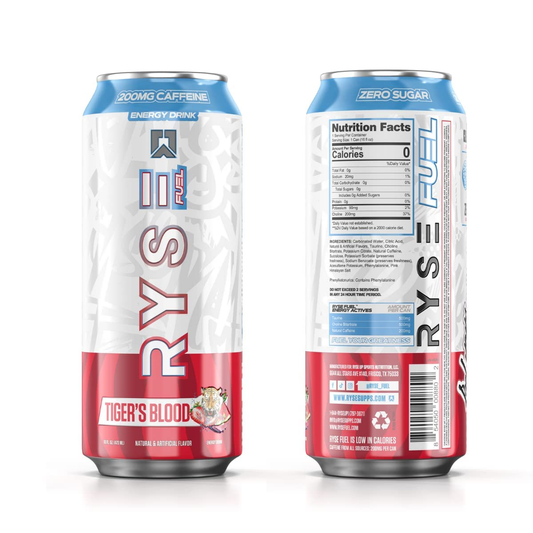 PRE-WORKOUT RYSE  LATA 473 mL