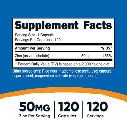 ZINC CHELATE 120 cap